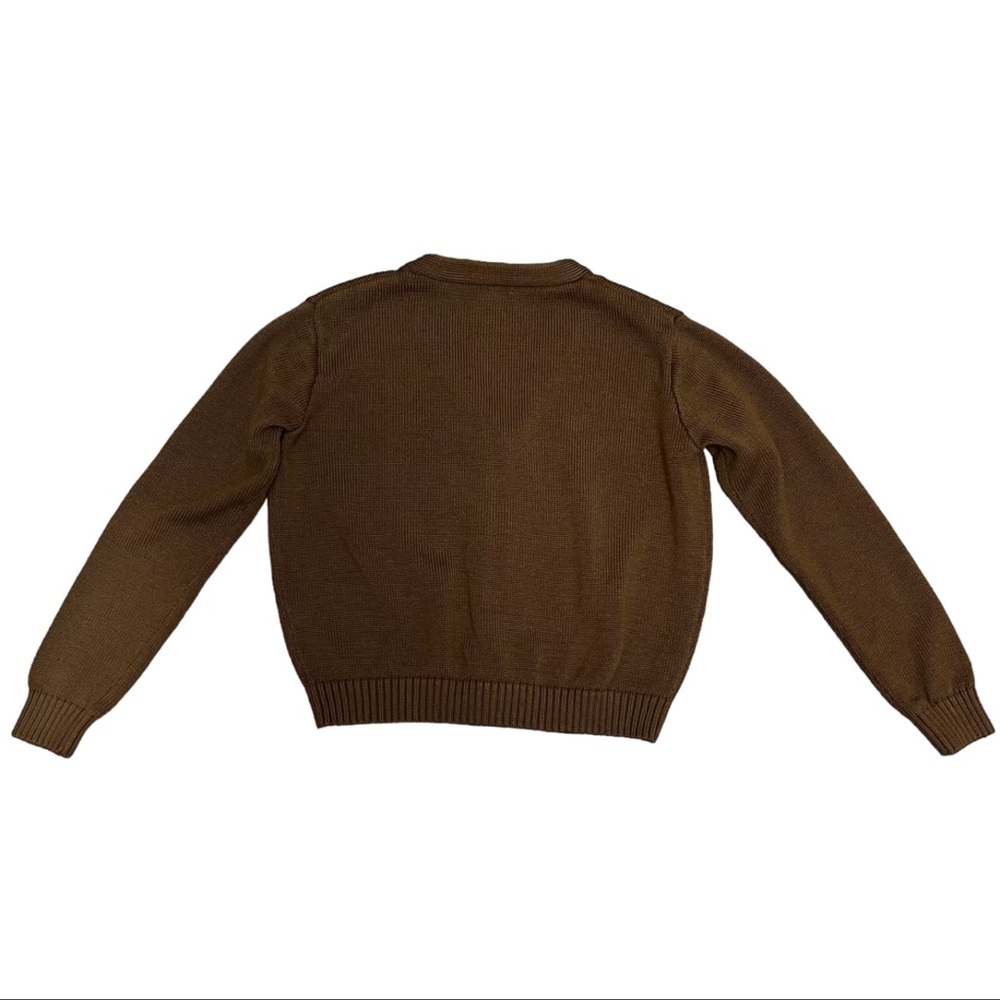 J. Galt California One Size fits Most S M L XL Women’s Cardigan Sweater Brown - Picture 2 of 9